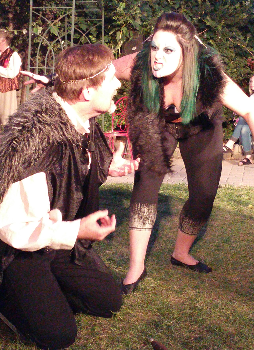 Meghan Micheli: stars as one of the witches in Bard in the Yard 3: Beyond the Veil (2015).